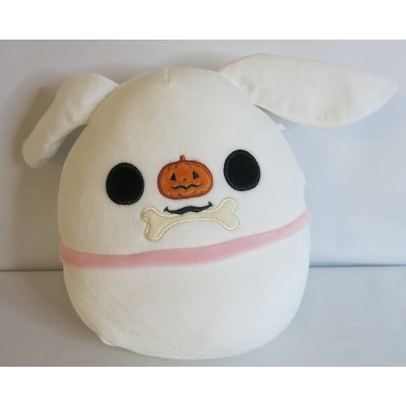 Disney Nightmare Before Christmas Zero Ghost Dog Squishmallow Halloween 9" Plush - Picture 8 of 12